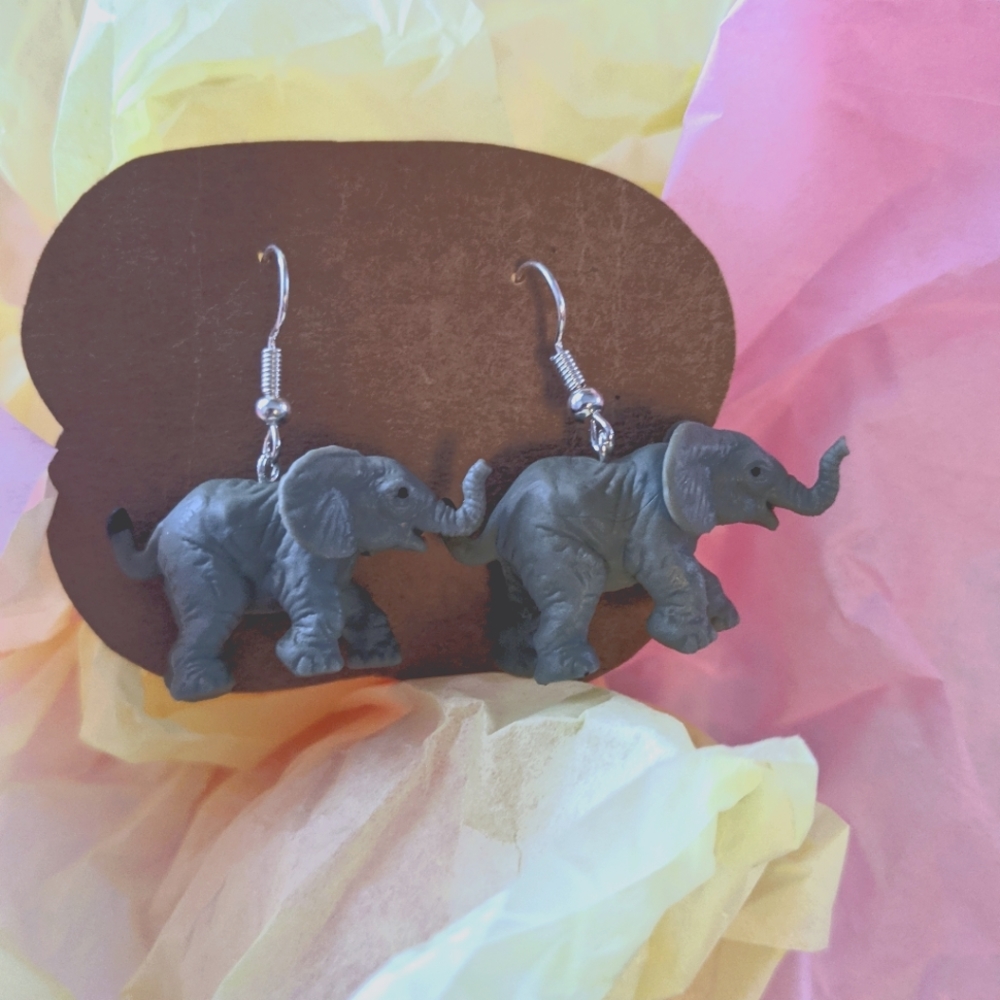 Elephant earrings